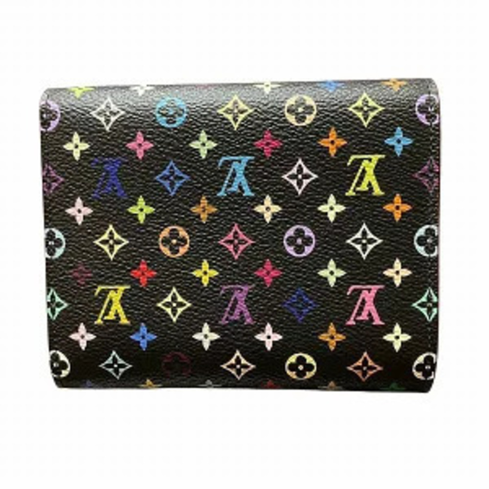 Louis Vuitton Portefeuille Multicolor Monogram fold Joy Tri Wallet Brown
